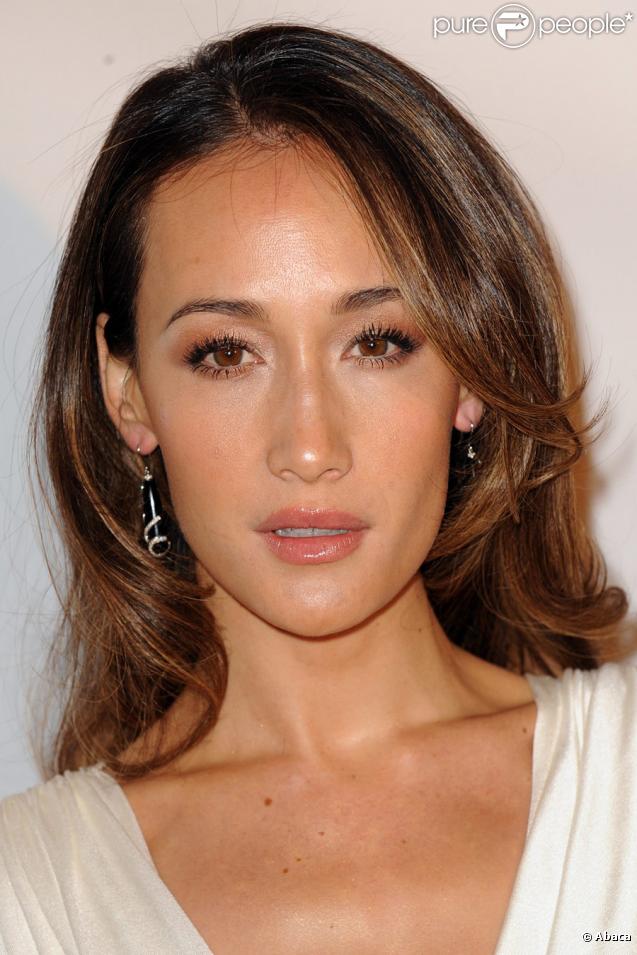 Maggie Q lors de la première à New York du film New York, I Love You le 14 octobre 2009