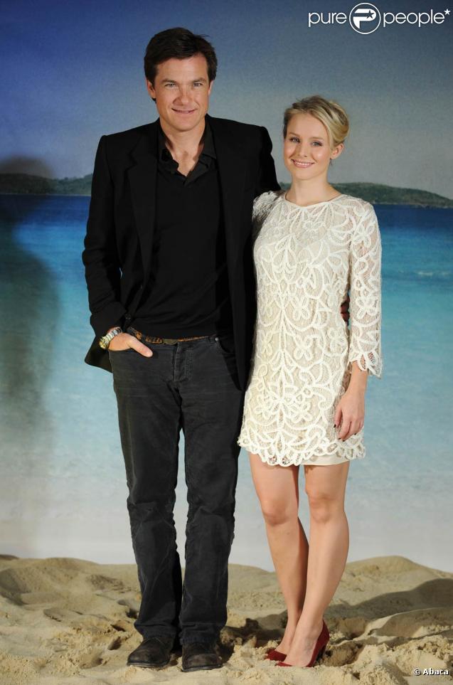 Jason Bateman et Kristen Bell, à l'occasion d'un shooting promotionnel pour la comédie  Thérapie de Couples , à Londres, le 15 octobre 2009 !