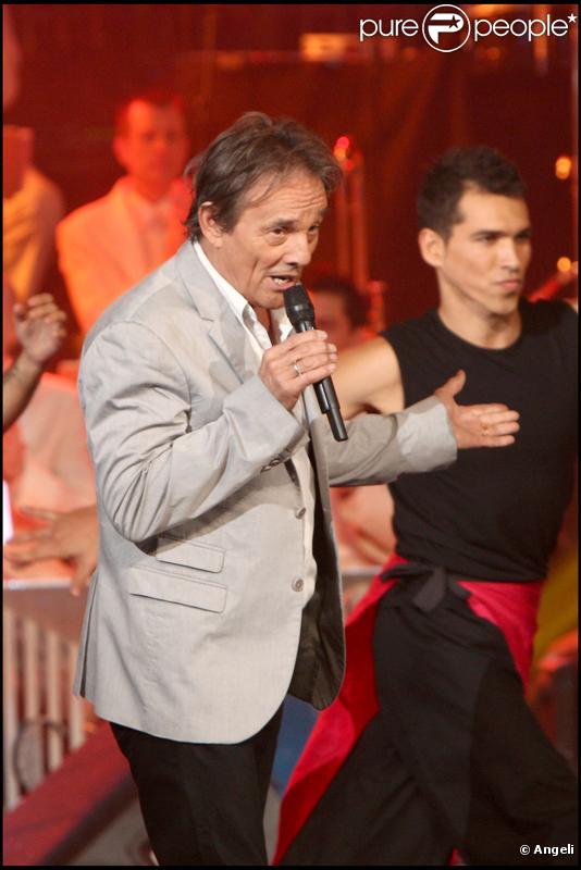 Murray Head sur le plateau des Années Bonheur, le 14/10/09. L'émission sera diffusée le 7 novembre 2009.