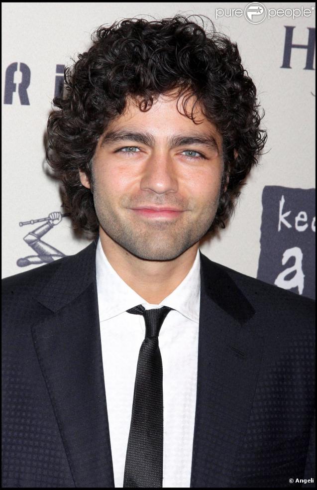 Adrian Grenier lors de la soirée Black Ball, gala de charité pour la lutte contre le sida en Afrique et en Inde, le 15 octobre 2009 à New York 