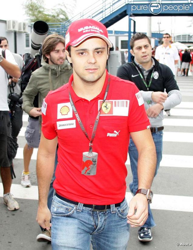 Felipe Massa à Interlagos le 16 octobre 2009