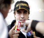 Fernando Alonso à Interlagos le 16 octobre 2009