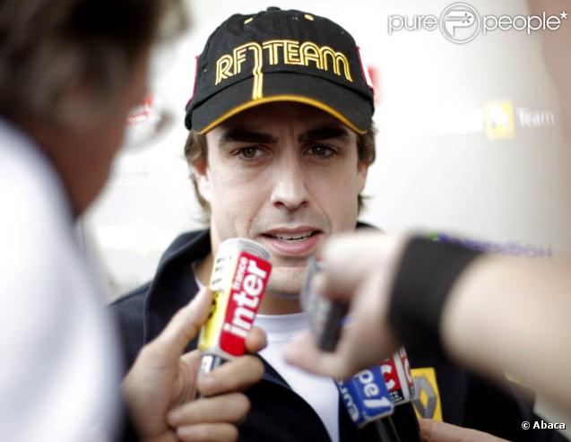 Fernando Alonso à Interlagos le 16 octobre 2009