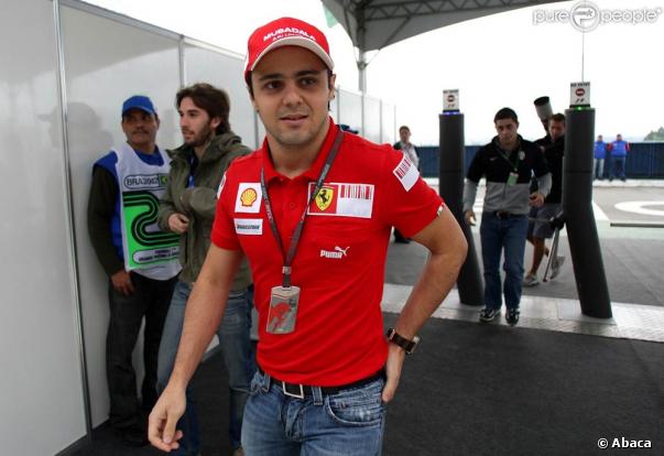 Felipe Massa à Interlagos le 16 octobre 2009
