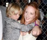 Anne Heche et son fils Homer pour l\'inauguration du spectacle Kooza du Cirque du soleil au profit de l\'association One Drop à Santa Monica le 16 octobre 2009