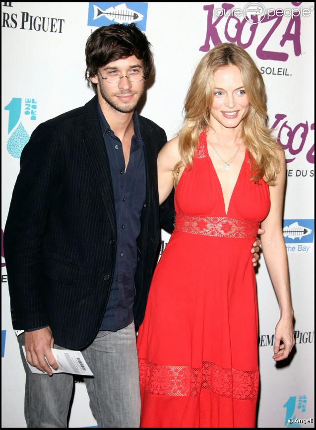 Heather Graham et Yaniz pour l'inauguration du spectacle Kooza du Cirque du soleil au profit de l'association One Drop à Santa Monica le 16 octobre 2009