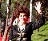 L'actrice Gina Lollobrigida, lors du 4e Festival du Film de Rome, le 16 octobre 2009 !