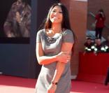 Anggun, resplendissante, lors du 4e Festival du Film de Rome, le 16 octobre 2009 !