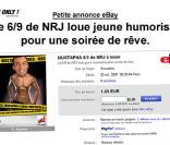 Annonce sur Ebay : la mise en vente de Mustapha El Atrassi