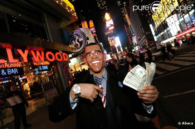 Le masque d'Halloween du Président Obama devrait faire un carton le 31 octobre 2009 ! 
