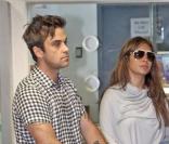 Robbie Williams et sa petite amie Ayda Field !