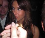 Daniela de  Secret Story , à la 11e cérémonie des Hot d'Or, qui s'est tenue à la salle Wagram, puis au VIP Room, à Paris, le 20 octobre 2009 !