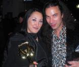 Coralie Trinh Thi, à la 11e cérémonie des Hot d'Or, qui s'est tenue à la salle Wagram, puis au VIP Room, à Paris, le 20 octobre 2009 !