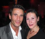 Manuel Ferrara et Ovidie, à la 11e cérémonie des Hot d'Or, qui s'est tenue à la salle Wagram, puis au VIP Room, à Paris, le 20 octobre 2009 !