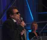 Philippe Manoeuvre et Brigitte Lahaie, à la 11e cérémonie des Hot d'Or, qui s'est tenue à la salle Wagram, puis au VIP Room, à Paris, le 20 octobre 2009 !