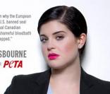 Kelly Osbourne se mobilise contre le massacre des phoques au Canada et prête son image à la PeTA.