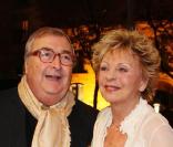 Annie Cordy et Henri Tisot au 17ème gala de l'Espoir au Théâtre des Champs-Elysées, avenue Montaigne dans le 8ème arrondissement de Paris le 21 octobre 2009