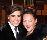 Hermine de Clermont-Tonnerre et Alexandre Zouari au 17ème gala de l'Espoir au Théâtre des Champs-Elysées, avenue Montaigne dans le 8ème arrondissement de Paris le 21 octobre 2009