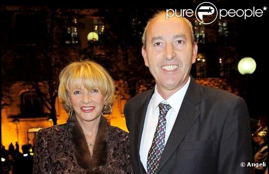 Eve Ruggieri et Rachid Khimoun au 17ème Gala de l'Espoir le 21 octobre 2009 ai Théâtre des Champs-Elysées, avenue Montaigne dans le 8ème arrondissement de Paris