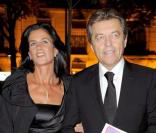 alain Joyandet et sa femme au 17ème Gala de l'Espoir le 21 octobre 2009 ai Théâtre des Champs-Elysées, avenue Montaigne dans le 8ème arrondissement de Paris