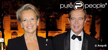 Michèle alliot-Marie au 17ème Gala de l'Espoir le 21 octobre 2009 ai Théâtre des Champs-Elysées, avenue Montaigne dans le 8ème arrondissement de Paris