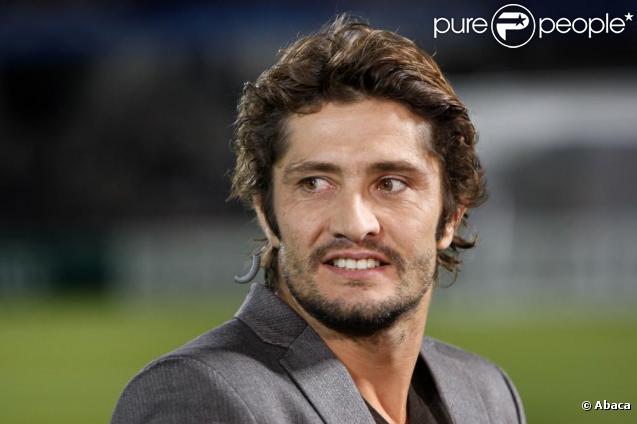 Bixente Lizarazu au stade Chaban-Delmas, à Bordeaux, assiste au match qui oppose les Girondins de Bordeaux au Bayern de Munich. 21/10/09