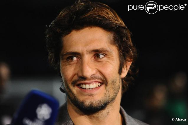 Bixente Lizarazu au stade Chaban-Delmas, à Bordeaux, assiste au match qui oppose les Girondins de Bordeaux au Bayern de Munich. 21/10/09