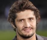 Bixente Lizarazu au stade Chaban-Delmas, à Bordeaux, assiste au match qui oppose les Girondins de Bordeaux au Bayern de Munich. 21/10/09