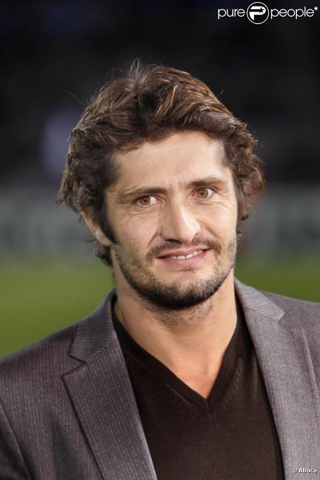 Bixente Lizarazu au stade Chaban-Delmas, à Bordeaux, assiste au match qui oppose les Girondins de Bordeaux au Bayern de Munich. 21/10/09