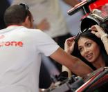 Lewis Hamilton et Nicole Scherzinger 