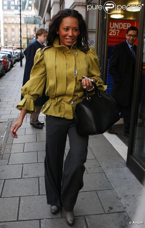 Mel B et Stephen Belafonte à Londres le 22 octobre 2009