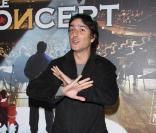 Yvan Attal lors de l'avant-première du film de Radu Mihaileanu, Le Concert, au théâtre du Châtelet, le 23/10/09