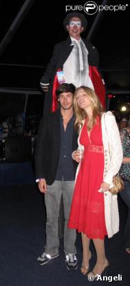 Heather Graham et son boyfriend lors de la soirée du Cirque du Soleil à Santa Monica le 16 octobre 2009