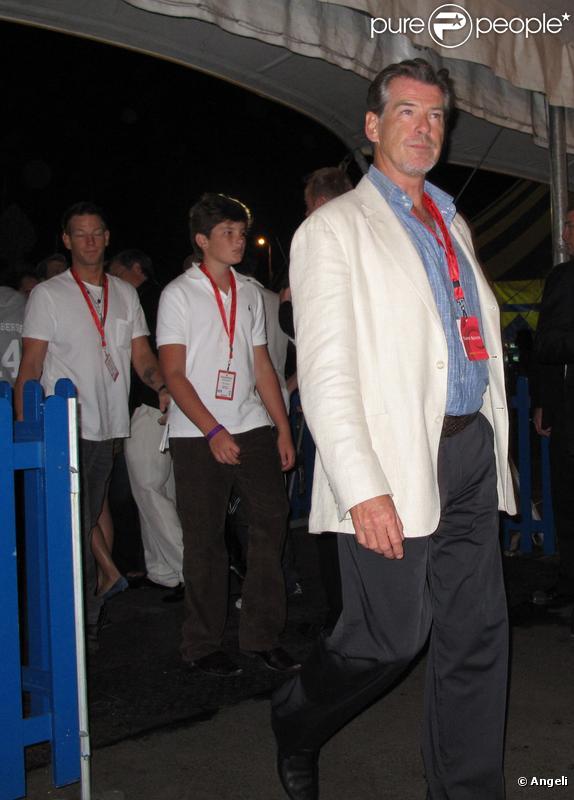 Pierce Brosnan lors de la soirée du Cirque du Soleil à Santa Monica le 16 octobre 2009
