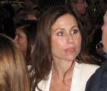 Minnie Driver et Geena Davis lors de la soirée du Cirque du Soleil à Santa Monica le 16 octobre 2009