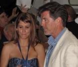 Pierce Brosnan lors de la soirée du Cirque du Soleil à Santa Monica le 16 octobre 2009