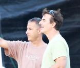 Chris Noth, sa compagne Tara Wilson et leur fils Orion chez Mr Bones Pumpkin Patch le 25 octbore 20009 à Los Angeles.