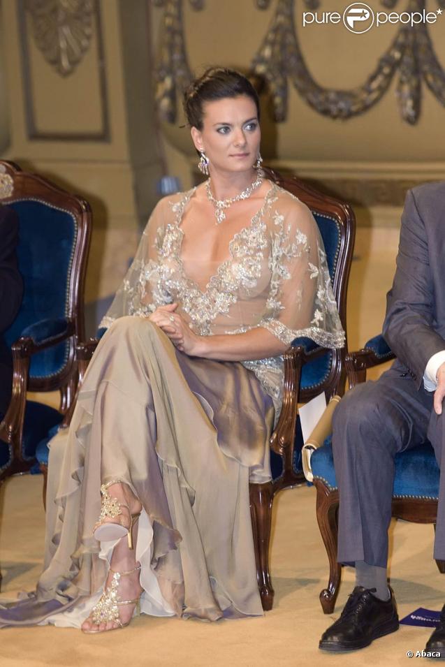 la scientifique russe Yelena Isinbayeva lors de la cérémonie des Asturias Awards à Oviedo le 23 octobre 2009