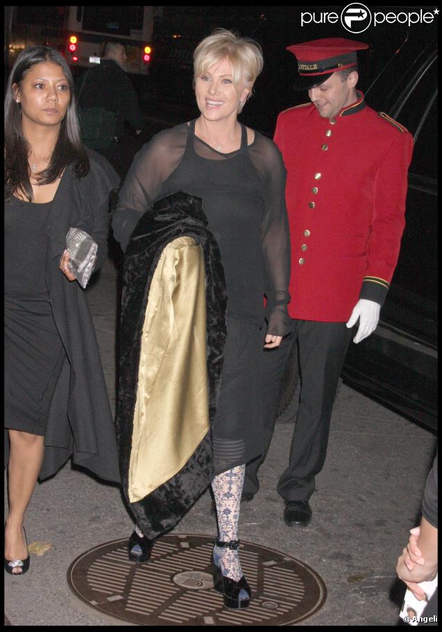 Deborra-Lee Furness, la femme de Hugh Jackman, lors du gala de charité de la Worlwide Orphans Foundation à New York le 26 octobre 2009