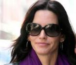 Courteney Cox à New York, le 26 octobre 2009