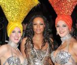 Mel B lors de la soirée de lancement de la ligne directe British Airways entre Londres et Las Vegas ainsi que le nouvel album Perfecto Las Vegas de Paul Oakenfold le 25 octobre 2009