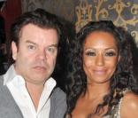 Mel B et Paul Oakenfold lors de la soirée de lancement de la ligne directe British Airways entre Londres et Las Vegas ainsi que le nouvel album Perfecto Las Vegas de Paul Oakenfold le 25 octobre 2009