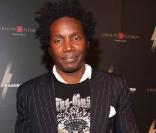 William Baldé, à l'occasion de l'inauguration du nouveau lounge-bar Black Legend, situé sur le port de Monte Carlo, à Monaco, le 29 octobre 2009.