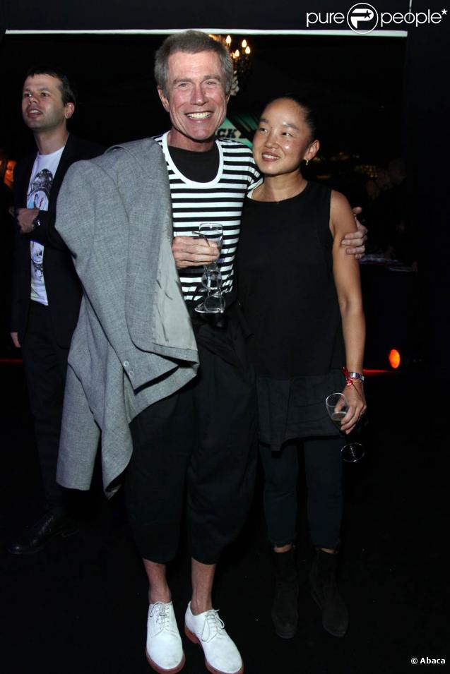 Jean-Paul Goude, à l'occasion de l'inauguration du nouveau lounge-bar Black Legend, situé sur le port de Monte Carlo, à Monaco, le 29 octobre 2009.