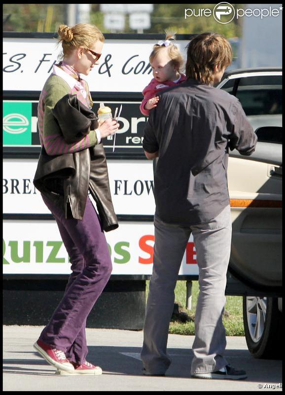 Nicole Kidman et son époux ont accompagné leur adorable fille à une leçon d'éveil musical à Nashville le 26/10/09