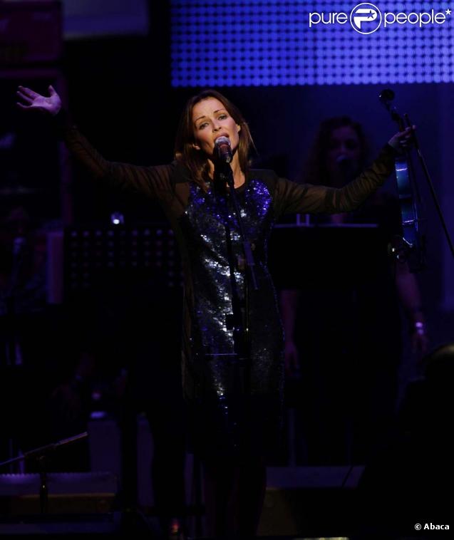 Sharon Corr au Hard Rock's Pinktober concert, le 1er novembre 2009 à Londres !