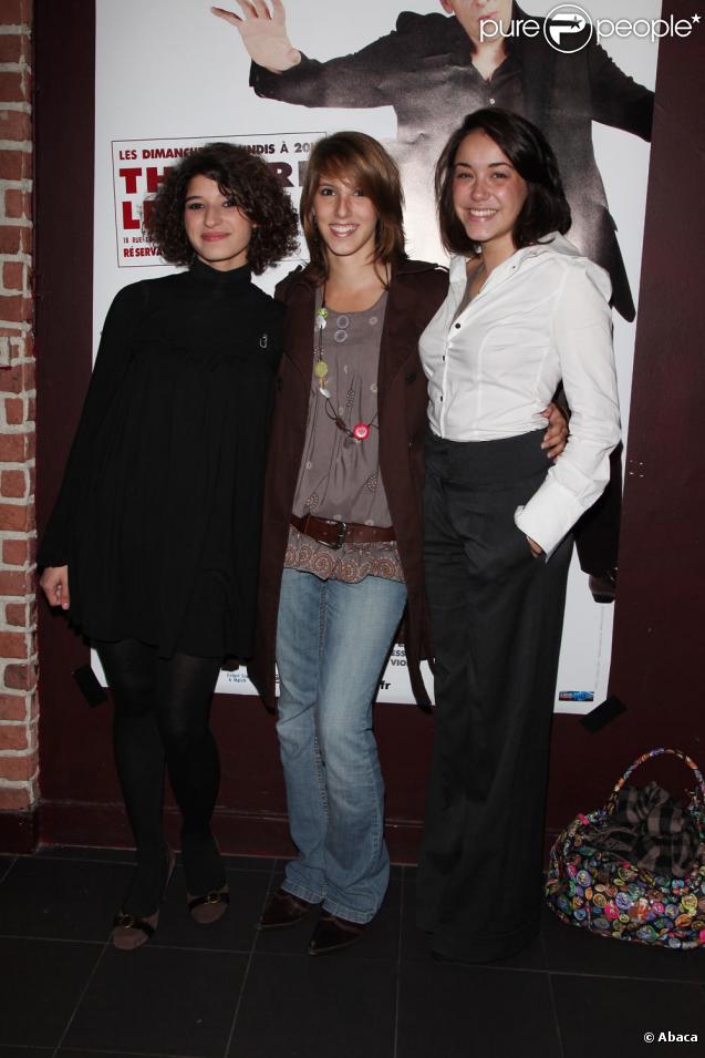 Coline d'Inca, Léa François au Théâtre du Templ à Paris, 2 novembre 2009