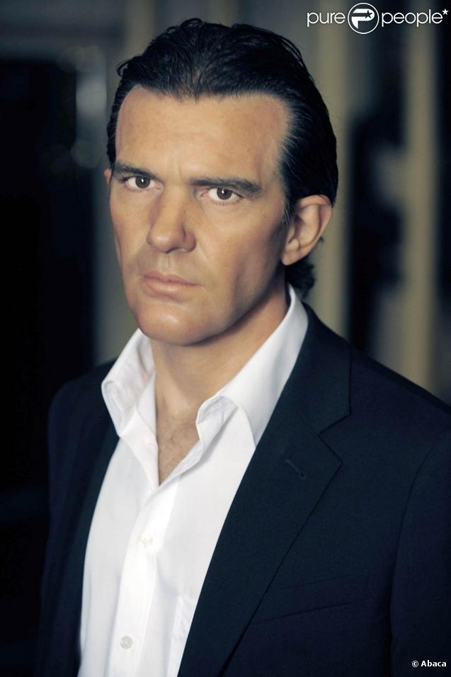 Antonio Banderas est au Wax museum, à Madrid. Prise de vue le 31/10/09