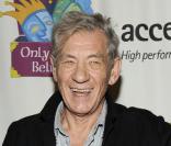 Ian McKellen lors de la soirée de gala pour le 10e anniversaire de l'association Only Make Believe à New York le 2 novembre 2009
