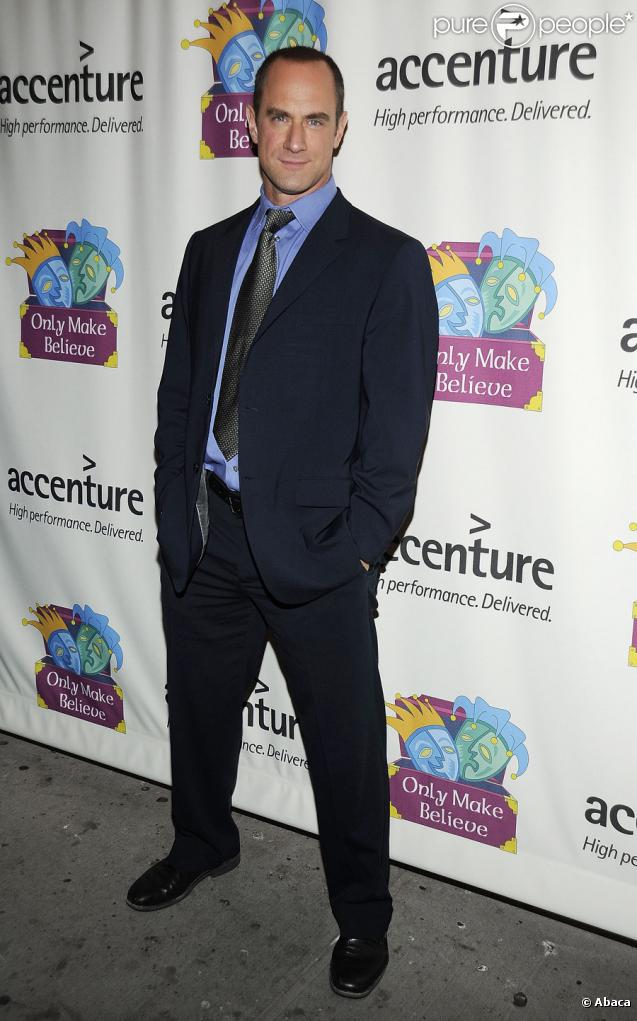 Christopher Meloni lors de la soirée de gala pour le 10e anniversaire de l'association Only Make Believe à New York le 2 novembre 2009